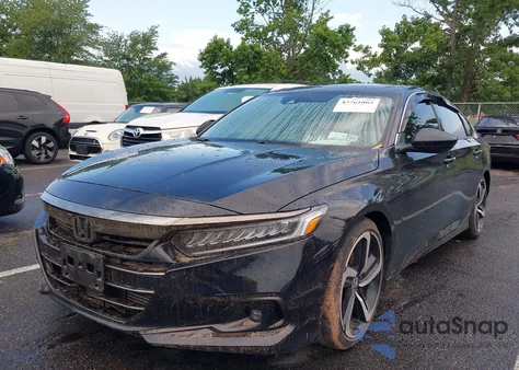 2021 Honda Accord Sport 2.0T z USA, uszkodzony, nr VIN 1HGCV2F33MA023317